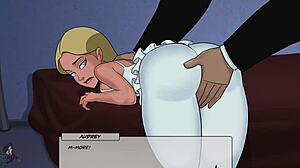La principessa dei cartoni animati si fa digitare la figa nel moderno porno gay