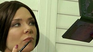 Jenni's crossdressing fantasy becomes a reality in this office roleplay video