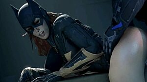 Le più grandi sborrate di Barbara Gordon in varie posizioni