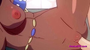 Intensywna akcja analna w nieocenzurowanym 3D Ebony Pokémon - hentai trener